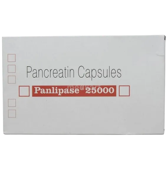panlipase 25000 capsule 10's